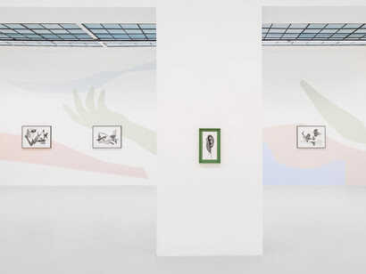 Frauke Dannert, Doppelgänger, exhibition view. Courtesy of Galerie Kandlhofer. Photo by Manuel Carreon Lopez
