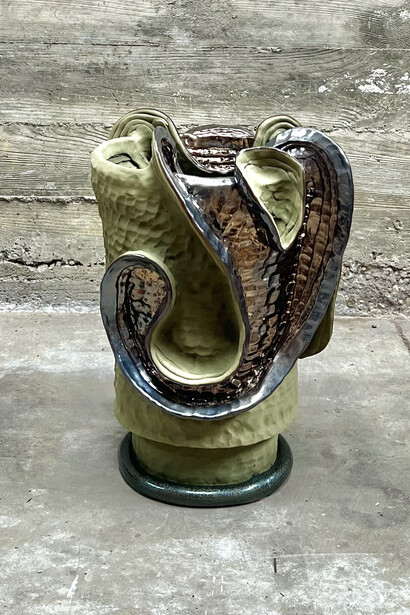 Sean Gerstley, Swirly queen 2, 2026. Courtesy of Pentimenti