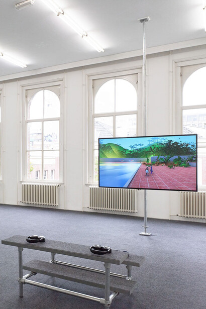Ana María Millán, Trescaras, 2017, animation, 10:52 minutes, courtesy of the artist and Instituto de Visión, Witte de With Center for Contemporary Art, 2018, photo by Kristien Daem.