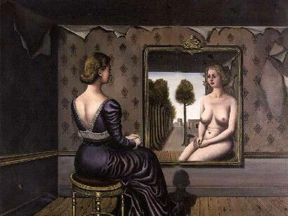 Paul Delvaux, O Espelho,1936