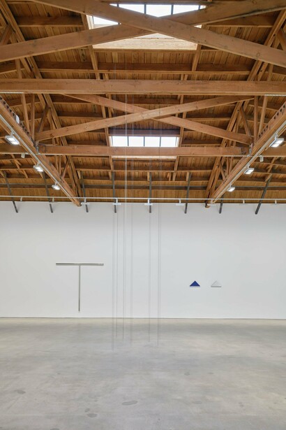 Installation view, Flavin, Judd, Kawara, LeWitt, Palermo, Ryman, Sandback, Serra, David
Zwirner, Los Angeles, February 28–March 30, 2024
Photo by Elon Schoenholz. Courtesy David Zwirner