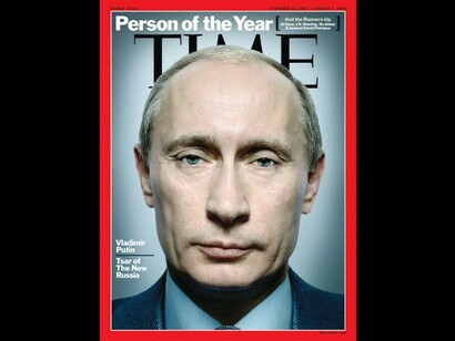 Vladímir Putin, cuya relación con el futuro presidente de Estados Unidos sigue dando que hablar, fue elegido Persona del Año en 2007