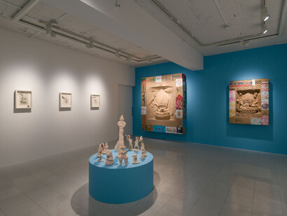 Saya Irie, Sparkling everyday dust, exhibition view. Courtesy of Tokyo Gallery + BTAP