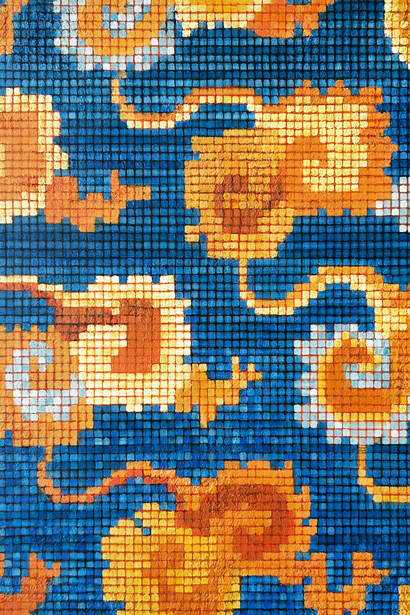 James Gold, Compression field, 2025. Courtesy of Morgan Lehman Gallery