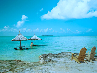 Spiaggia in Belize, America Centrale