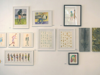 The Art of Fashion, Exhibition view. Courtesy of Fountain House Gallery