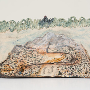 Samuel Sarmiento, Untitled (Humboldt and Bonpland on the top of the world, 1802), 2025. Courtesy of Andrew Edlin Gallery