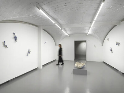 Guglielmo Maggini, Nel tuo affondare, la mia forma, exhibition view. Courtesy of z2o Sara Zanin Gallery