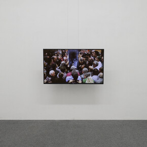 Pablo Lobato, Castell, 2012, Video installation, HD, color, stereo, single channel,, 7’21’’, looped. Courtesy of the artist and Luciana Brito Galeria. Photo by Roberto Apa 
