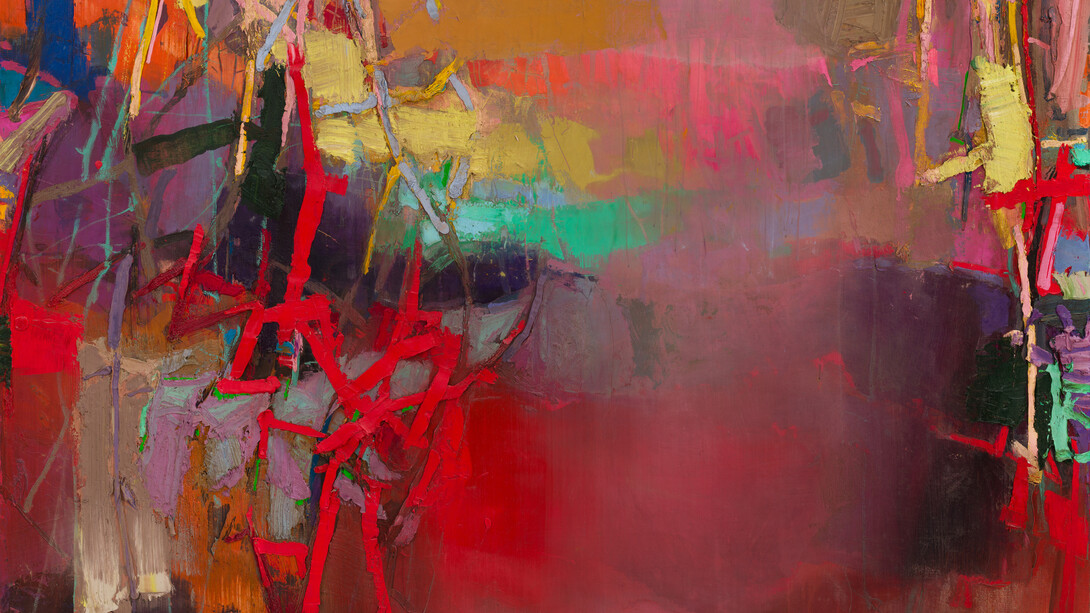 Brian Rutenberg, Uptergrove 7, 2024. Courtesy of LewAllen Galleries