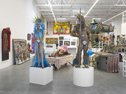 Various artists, Carnival, exhibition view. Courtesy of Jeffrey Deitch Gallery