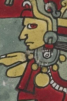 Ilustración del códice Zouche-Nuttall, autor anónimo, siglo XIV