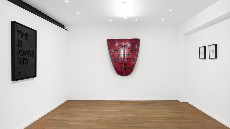 Rero, Embrasez-vous, vue d’exposition. Avec l’aimable autorisation de la galerie Backslash