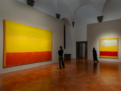 Rothko a Firenze, exhibition views, Palazzo Strozzi, Firenze, 2026. Photo Ela Bialkowska, OKNO Studio