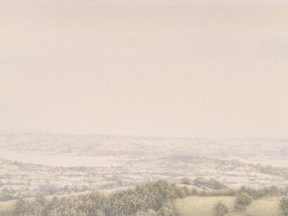 Robert Bauer, Above the bay, 2023. Courtesy of Forum Gallery