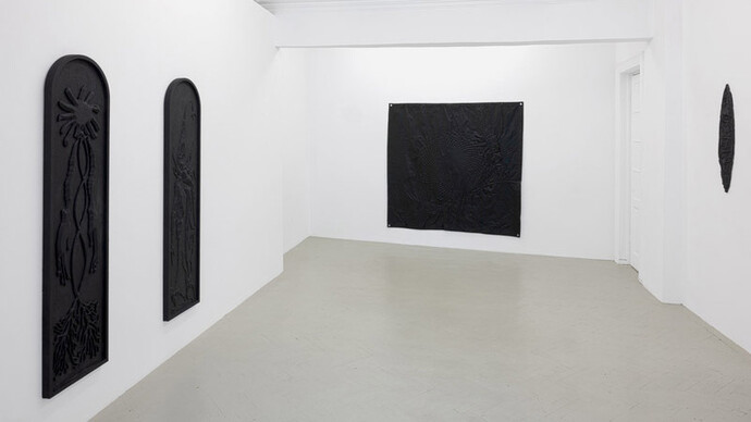 Adrian Ganea, The scents no longer make his nostrils twitch, exhibition view. Courtesy of Ivan Gallery