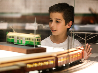 The Melbourne story, exhibition view. Courtesy of Melbourne Museum