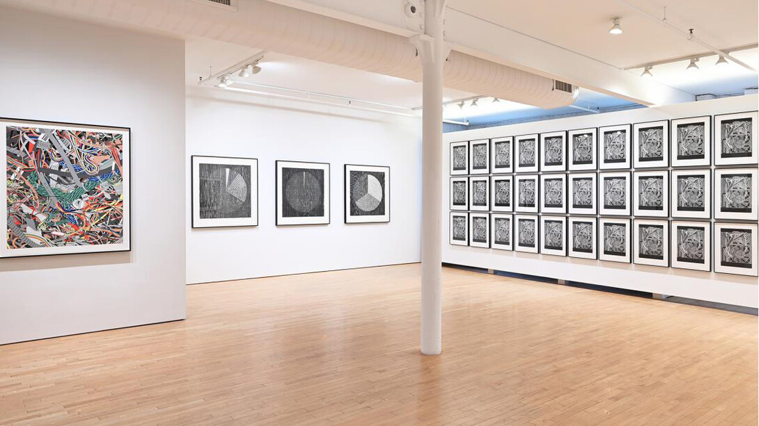 Analia Saban, Data center, exhibition view. Courtesy of Gemini G.E.L. at Joni Moisant Weyl