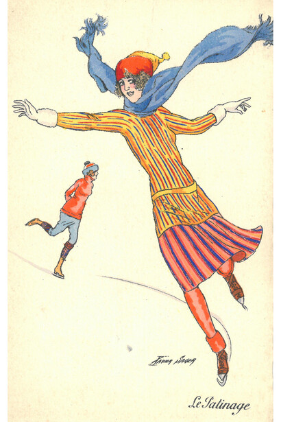 Le Patinage © Xavier Sager