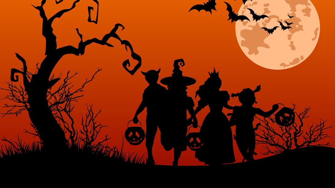 The night of Halloween