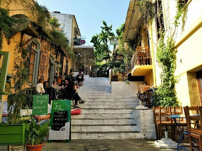 The Plaka is the oldest section of Athens