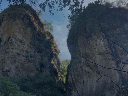 Two enormous and magical mounds in Tepoztlan, Mexico