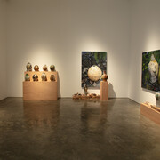 Jon Pettyjohn and Hanna Pettyjohn, Reflections, in situ, exhibition view. Courtesy of Silverlens