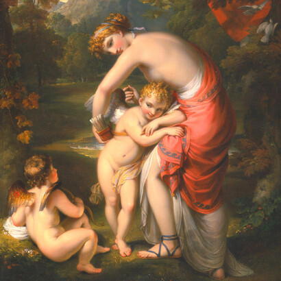 Henry Howard, Venus y Cupido (detalle)