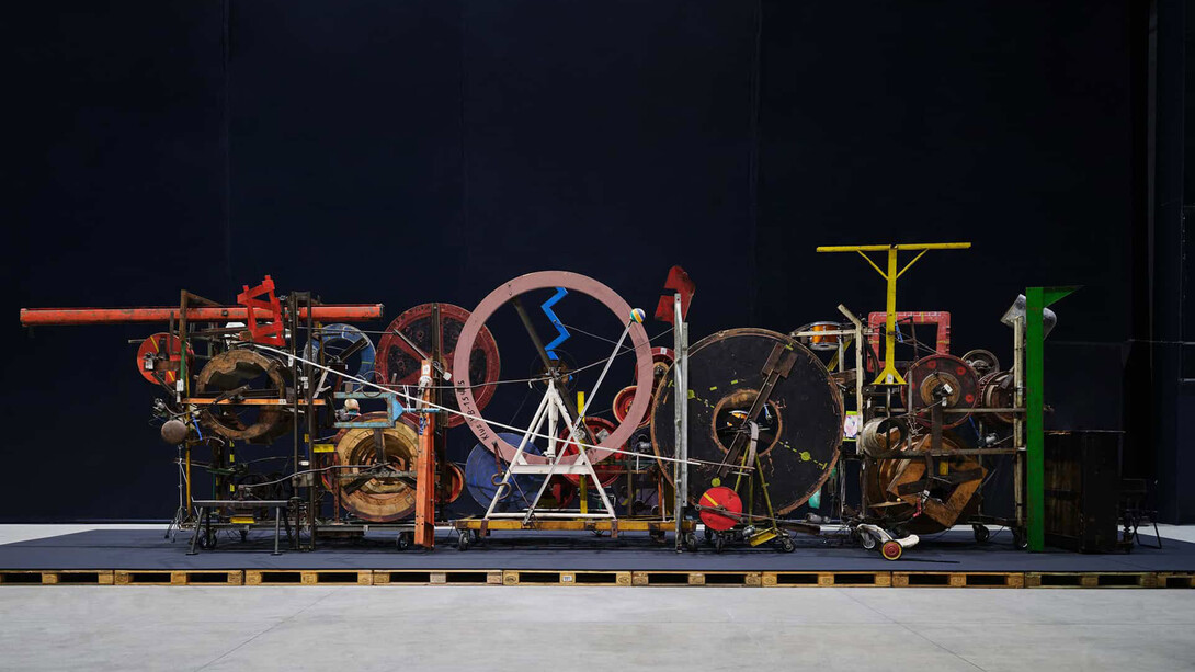 Jean Tinguely, vista della mostra. Per gentile concessione di Pirelli HangarBicocca