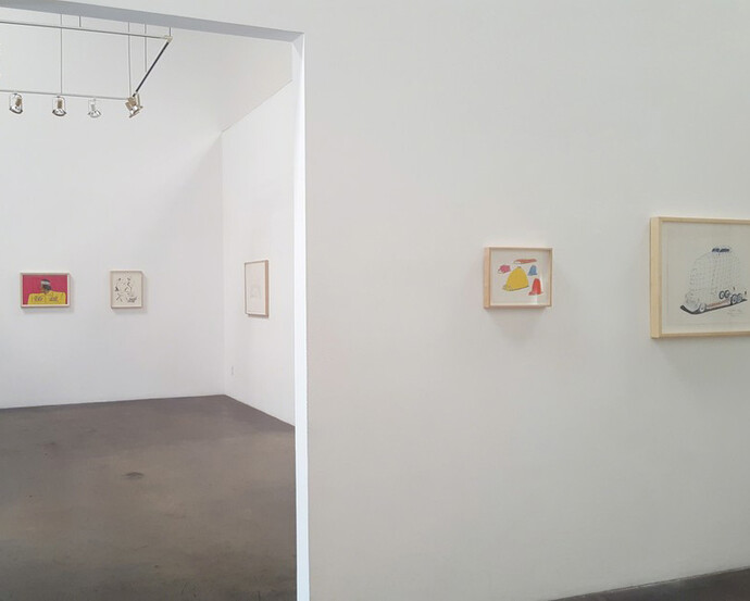 Gilbert "Magu" Luján, Exhibition view. Courtesy of Craig Krull Gallery