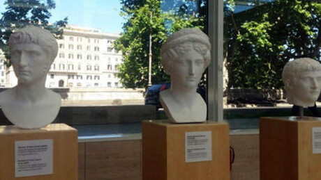 Con i calchi della Fondazione Sorgente Group viene riunita la dinastia di Augusto al Museo dell’Ara Pacis