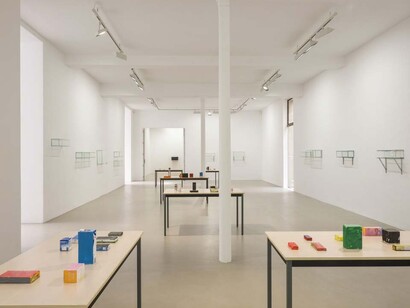 6 or 7 new works. Courtesy of Galerie Chantal Crousel