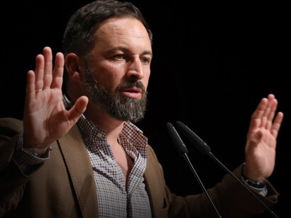 Santiago Abascal, presidente del partido político Vox en España