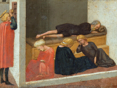 Masaccio- Episodio de la vida de San Nicolás