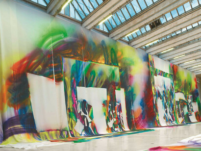 Katharina Grosse. Courtesy of National Gallery