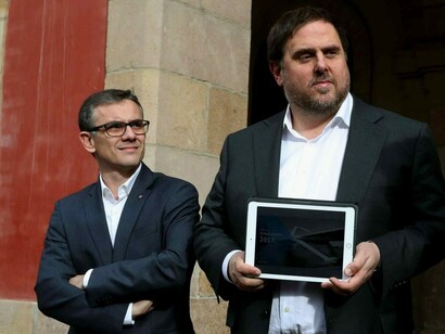 Josep Maria Jové, el número 2 de Oriol Junqueras, fue detenido durante el registro acusado de malversación y sedición