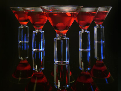 Japanese cherry cocktail