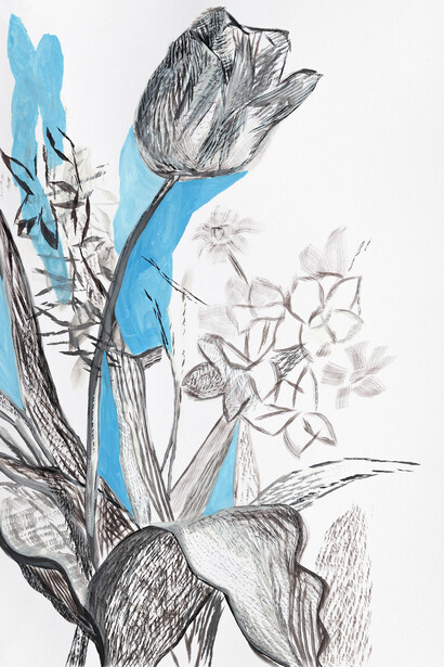 Des fleurs pour Valentin. Courtesy of Galerie Catherine Putman