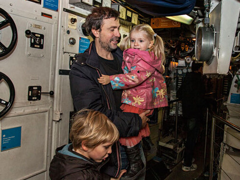 Discover the Argonaute. Courtesy of Cité des Sciences et de l'Industrie