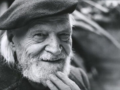 Il poeta Giuseppe Ungaretti