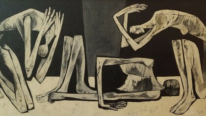 Oswaldo Guayasamín, Playa Girón, serie La edad de la ira (1961-1990)