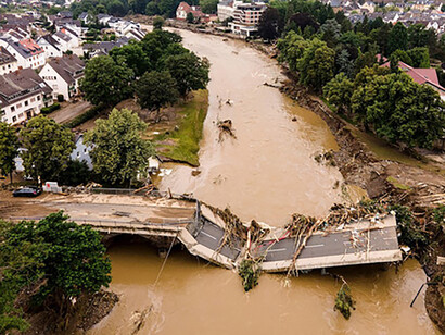 Las inundaciones en Europa Central de 2021 son una serie de inundaciones de cuencas fluviales de Suiza, Alemania, Bélgica y otros países centroeuropeos provocadas por fuertes lluvias durante julio de dicho año