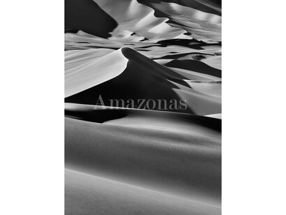 Sebastião Salgado, Sand Dunes Between Albrg and Tin Merzouga, Tadrart, South of Djanet, Algeria, 2009, gelatin silver print, 50 x 36 inches/127 x 91.5 cm © Sebastião Salgado/Amazonas Images