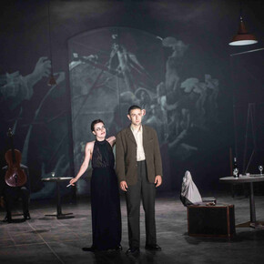 The aesthetics of resistance, view of the performance. Courtesy of Théâtre de l'Odéon