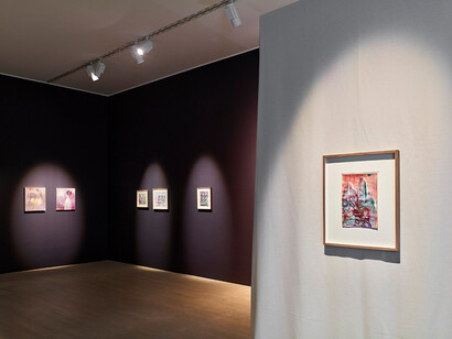 Bracha Lichtenberg Ettinger, exhibition view. Courtesy of Kunstsammlung Nordrhein-Westfalen