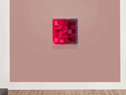 Jan Albers, ROughrOuge, vue de l’exposition. Avec l’aimable autorisation de Galerie Lange + Pult