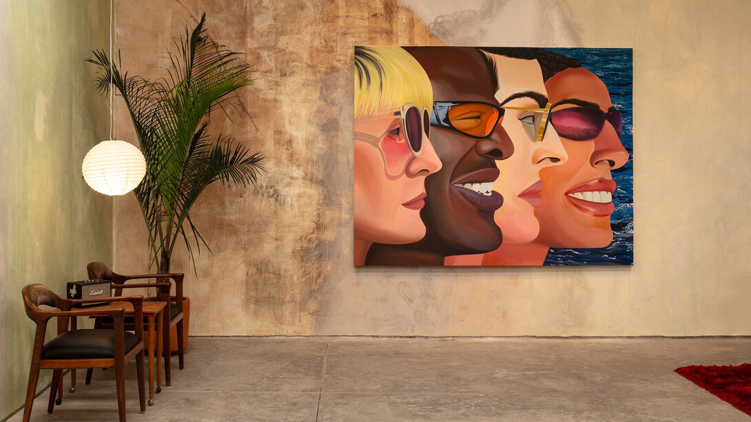 Dalton Gata, La fiesta y las fieras, vista de exhibición. Cortesía de Galería OMR