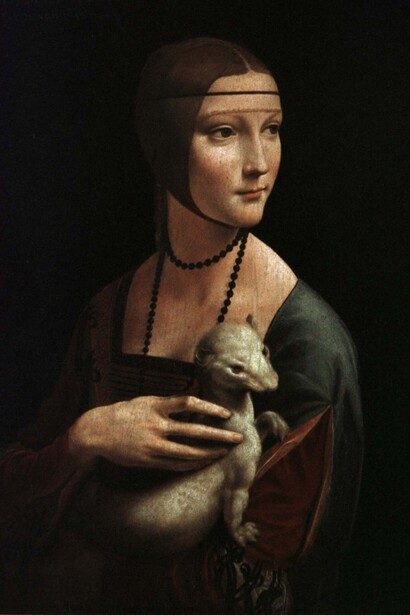 'La dama del armiño' (aprox. 1490), Leonardo da Vinci