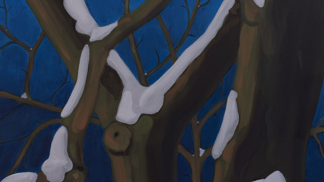 Dave Walsh, In the trees (detail), 2025. Courtesy of Bookstein Projects