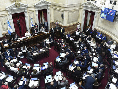Vista del Senado de la Nación Argentina, Buenos Aires, Argentina